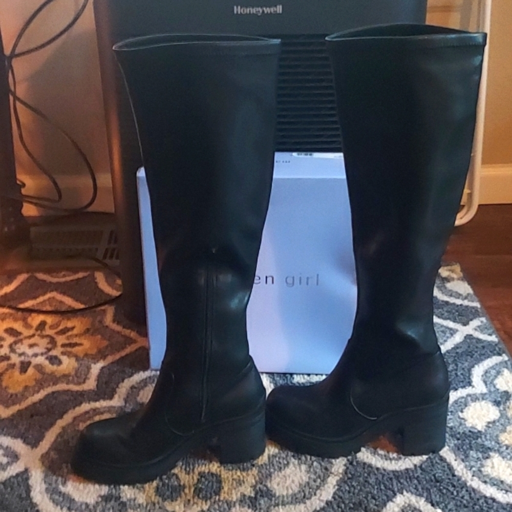 Knee high boots